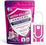 9-Pack Clothes Moth Killer Hangers 