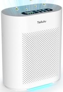 Air Purifiers for Home Large Room up to 1800 ft², PM2.5 Air Quality Sensor Smart Mode, 20dB Sleep Mode & Night Light, H14 HEPA Filter Air Purifiers for Bedroom, Pets, Dust, Pollen, Tailulu HQKJ-180