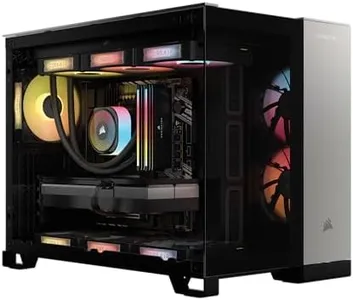 Corsair Vengeance a5100 Gaming PC – Liquid Cooled AMD Ryzen™ 7 9800X3D, NVIDIA® GeForce RTX™ 5090 GPU, 64GB Dominator Titanium RGB DDR5 Memory, 2+2TB M.2 SSD – Black/Silver