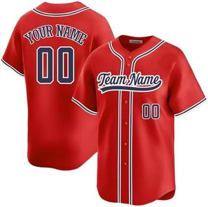 NZUONODAI Custom Baseball Jersey - Personalized Sports Uniform for Men, Women & Youth