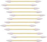 1200ct Precision Tip Cotton Swabs for Makeup, Bamboo Sticks and Double Pointed