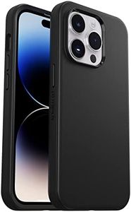 OtterBox Symmetry Case for iPhone 14 Pro, Shockproof, Drop proof, Protective Thin Case, 3x Tested to Military Standard, Antimicrobial Protection, Black - Non-Retail Packaging