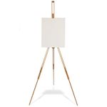ARTISTIK Field Tripod Artist Easel with Adjustable Legs for Professionals & Students – Collapsible, Lightweight Wooden Art Easel Stand for Painting, Sketching & Exhibits