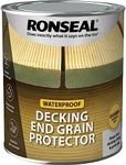 Ronseal RSLEGP750 Protector 750ml Decking End Grain Preserve Green, 750 ml