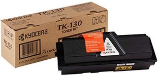 Kyocera TK-130 K Toner Black, Original Premium Printer Cartridge 1T02HS0EUC for ECOSYS FS-1028MFP, FS-1128MFP, FS-1300D, FS-1350DN