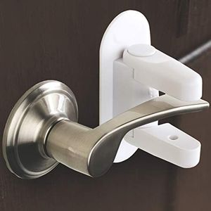 Tuut Door Lever Lock (2 Pack) Child Proof Doors & Handles 3M Adhesive - Child Safety by