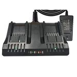 ANOPIW WA3875 Replace Worx 20v lithium Battery Charger Compatible with Worx 20v Batteries Wa3757 Wa3578 WA3525 Wa3522 WA3544 Etc