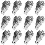 Electric Fence Wire Strainer, 12PCS Heavy Duty Inline Wire Tensioner, Wire Ratchet Tensioner for Electric Fence, Farm Fence