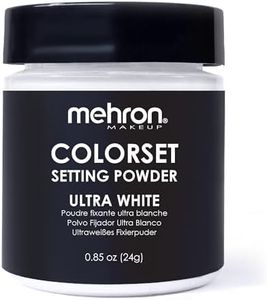 Mehron Makeup Setting Powder (1 Oz) (Ultra White)