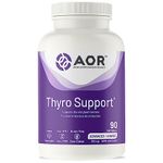 AOR - Thyro Support, 90 Capsules - Supports Thyroid Gland Function - Effective Fatigue and Adrenal Support - Supports Healthy Weight Management