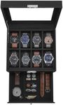 SONGMICS 8-Slot Watch Box, Lockable