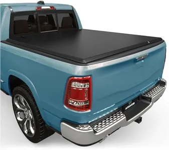 AUTOSAVER88 Soft Tri-fold Truck Bed Tonneau Cover Compatible with 2009-2025 Dodge Ram 1500 (Incl. Classic & New) 5.7ft Bed Without Rambox