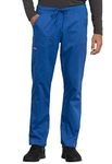 Cherokee Men and Women Drawstring Medical Pant with Breathable Mesh Lining WW020, L, Royal