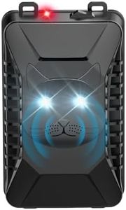 BORHOOD Rodent Rat Repeller Under Hood, 1 Pack Ultrasonic Car Mouse Repellent with Strobe Light, Plug-in Battery Powered Keep Mice Away from Cars Engines, Outdoors, Room, Indoors