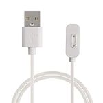 kwmobile Charger Cord Compatible with XPLORA X5 / X5 Play / X4 - Charger for Smart Watch USB Cable - White