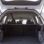 Travall Dog Guard for Mitsubishi Outlander (2012-2021) Tailored Fit Luggage Barrier Load Seperator Heavy Duty Powder Coated Steel Pet Barrier Mesh Cage Car Seat Compatible