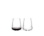 Riedel SL Stemless Wings Pinot Noir/Nebbiolo Wine Glass (Set of 2)