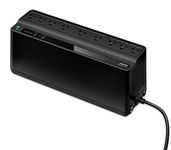 APC UPS Battery Backup & Surge Protector, 850VA Backup Battery Power Supply, BE850G2 Back-UPS with (2) USB Charger Ports