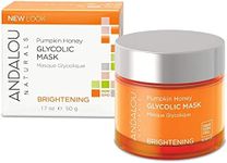 Andalou Naturals Brightening Pumpkin Honey Glycolic Mask, 53 ml, 1.7 oz (43743)