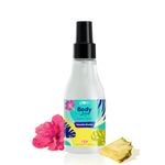 Plum BodyLovin' Hawaiian Rumba Body Mist | Long Lasting Beachy Fragrance For Women & Men With Gardenia & Vanilla | High On Fun | Travel-Friendly Perfume Body Spray 150 ml