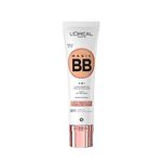 L'Oréal Paris Magic BB Cream with SPF 20, 5-in-1 Skin Tint with Vitamin B5 and Vitamin E, Lightweight Hydrating Formula Adapts to Skin Tone for a Natural Glowy Finish, 30 ml, Shade: 04 Medium