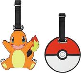 Pokemon Charmander & Pokeball 2-Pack Luggage Straps