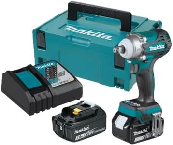Makita Dtw300Rfj Impact Wrench 18V Lxt Bl Cordless 1/2? 330 N.M,Black & Blue