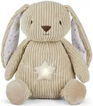 Litti City LED Plush Bunny Starlight Projector - Light Up Stuffed Bunny Animal for Kids, Night Light Plush Toy Bunny, Star/Moon Pattern - Bunny Stuffed Animal Night Light Up Toy, 13"