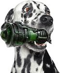 FifthQuarter Squeaky Dog Toys: Almost Indestructible Dog Toys for Aggressive Chewers Natural Rubber Tough and Durable Puppy Chew Toys for Medium and Large Breed
