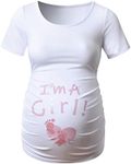 DEBELLY Maternity Women Shirt Funny