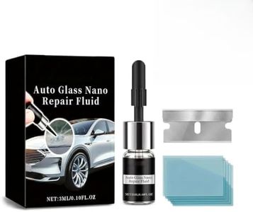 Windshield Crack Repair Kit, 2026 New Glass Repair Kit, Transparent Windshield Repair Liquid for Vehicle Glass Restoration, Easy Windshield Chip Repair Kit，3