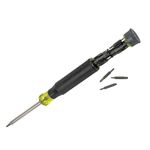 Klein Tools 32328 Precision Screwdriver, 27-in-1 Multi-Bit Screwdriver, Bits for Apple Product Repair, Rare-Earth Magnet, Electronic Repair