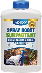 Adios! Spray Boost Surfactant for Herbicides - Makes 100 Gallons of Nonionic Wetting Agent (32oz)