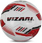 Vizari 'Livorno' Soccer Ball for Kids and Adults | Three Sizes and Colors (Size 5, White)