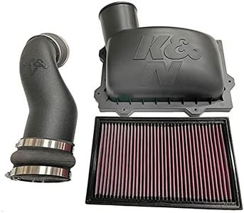 K&N Cold Air Intake Kit: Increase Acceleration & Engine Growl, Guaranteed to Increase Horsepower up to 9HP: Compatible with 1.0L, L3, Volkswagen/Audi/Skoda select models, 57S-9507