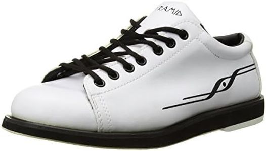 Pyramid Men's Ram White Bowling Shoes (Size 10.5)