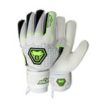 MAMBA REFLEX Goalkeeper Gloves | Youth/Adult | Quality Latex Palm & Back Hand | Removable Finger Spine Protection & Double Length Latex Wristband | Standout British Design (8)