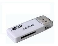 High Speed – SD / SDHC Memory Card Reader Writer for Sony, Panasonic, Canon, Fujifilm, Olympus, Pentax, Kodak, JVC, Minolta, Samsung, Nikon, Casio, BenQ and GE Digital Cameras - Supports both Windows & Mac - Backward USB Compatible - AAA Products®