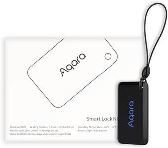 Aqara NFC Card for Smart Locks U100, U50, U200 & U300, Access Card for Keyless Entry Door Locks, NFC Key Card Works with Aqara Bluetooth Electronic Deadbolts, 1 Pack