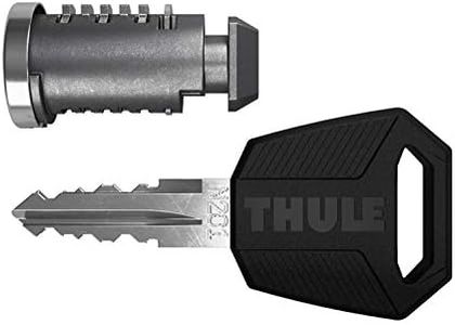 Thule One-Key System 2 Pack, Silver/Black