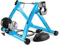 DEUTER CXWXC Indoor Bike Trainer, Portable Bicycle Magnetic Resistance Exercise Stand with Noise Reduction Wheel