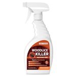 Woodlice Killer Indoor & Outdoor Spray I Organic I Pesticide Free I Kills on Contact I Easy Application I Long Lasting I Spray Bottle 500ml