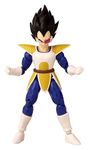 BANDAI Dragon Stars Figures Vegeta Dragon Ball Kai Version | Dragon Ball Vegeta Action Figure | 17cm Articulated Dragon Ball Figure Dragon Stars Anime Figures | Anime Gifts And Anime Merch