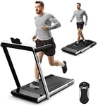 Costway Treadmill 2-in-1 for Runnin