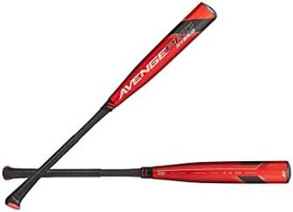 Axe Bat 2022 Avenge Pro Hybrid (-3) BBCOR Baseball Bat, 2-Piece Hybrid, Red/Gold (34" / 31 oz.)