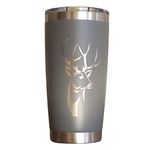 Deer Hunting, Coffee Tumbler, Deer Hunting Accessories, Travel Coffee Mug, Insulated Tumbler with Lid