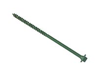 ForgeFast Timber Fixing Screws | 7.0 x 100mm | Green | Tub 50