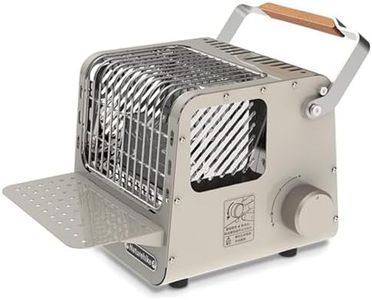 Naturehike 2 in 1 Portable Heater & Stove, 50oz Outdoor Camping Gas Stove, Camping Heaters For Tents, Heater Warming Stove, Adjustable Temperature, Over-Voltage Protection (khaki)