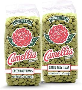 Camellia Brand Dried Green Baby Lima Beans, 1 Pound (Pack of 2)