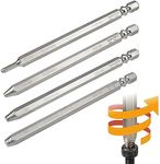 Screw Remover/Extractor BIT Set for HEX Socket Head Type Screws. Easy Removal of Ruined Hexagonal Head Screws (Made in Japan) ENGINEER DBZ-20